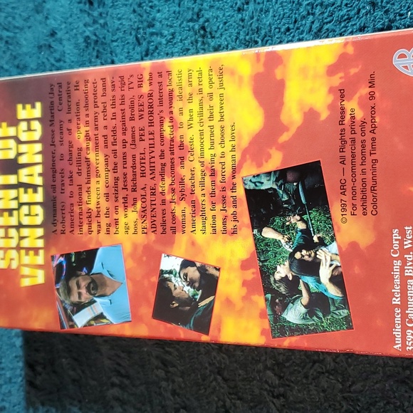 Scent of vengeance vhs tape movie - Picture 2 of 4
